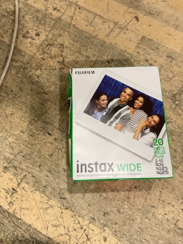 Photo 1 of *****TWO PACKS OF 10 IN BOX*******Fujifilm Wide Instant Color Film Instax for 200/210 Cameras