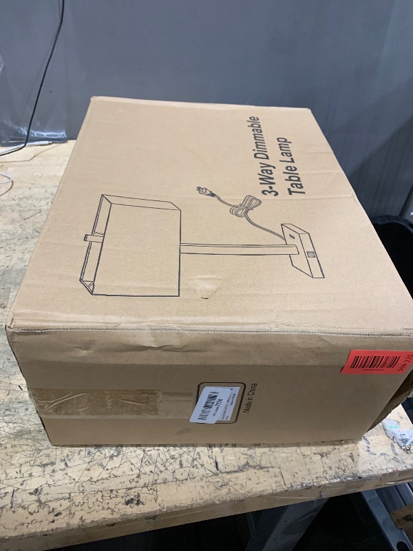 Photo 1 of 21" Touch Bedside lamps with 2 USB & AC Outlets, 3-Way Dimmable Bedside Table Lamps Set of 2 for Bedroom Living Room Office Reading, Beige Linen Shade Lamps for Night Stands, 2700K LED Bulbs Included