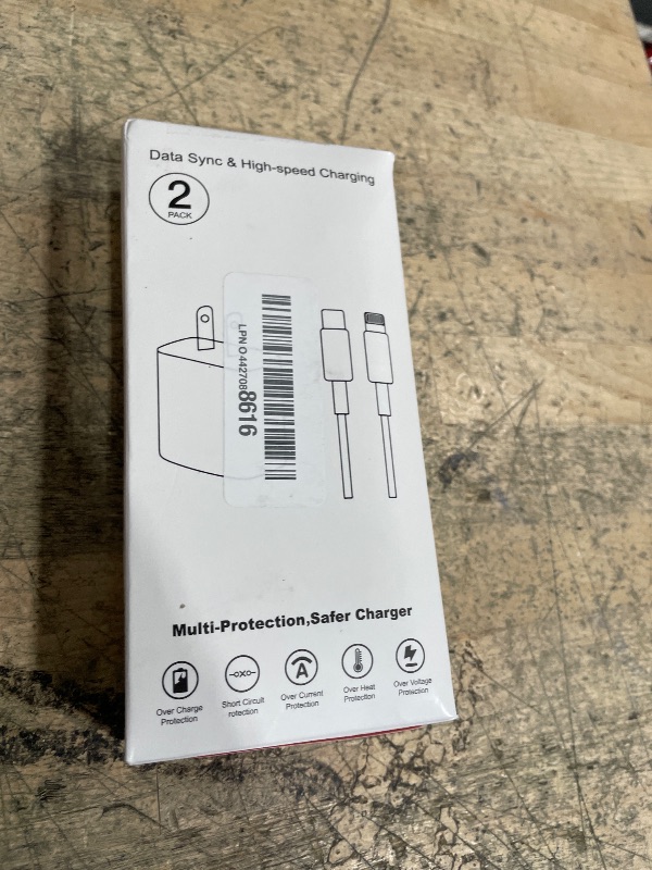 Photo 1 of [Apple MFi Certified]10FT Fast iPhone Charger,Extra Long Apple Charger Fast Charging 2Pack USB C Charger Block Plug + 10Foot Lightning Cable Cord for iPhone 14/Pro/Pro Max/Plus/13/12/11/XS/XR/X/SE2022