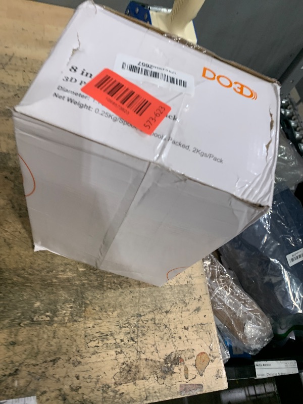 Photo 1 of 1.75mm 3D Printer PLA Filament 8 Colors Bundle: Pink, Yellow, Orange, Lime Green, Sky Blue, Cyan, Beige, Rose Red, 8 Spools Packed, Each 250g, Total 2Kg 3D Printing Material, 250g x 8 Spools