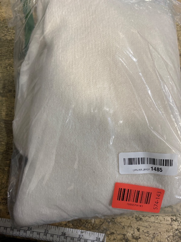 Photo 1 of Aelfric Eden Oversized Sweater 90s Vintage Cable Knit Long Sleeve Women Heavy Crewneck Pullover Beige