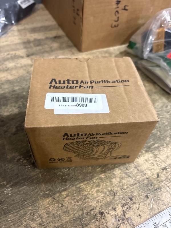 Photo 1 of ?New 2025?Portable Car Heater Fast Demisting Defroster, 12V 150W Automobile Heater Can Heat Rapidly in 60 Seconds with Heating & Cooling & Air Purify, Car Fan Windshield Defroster (LT-N201)