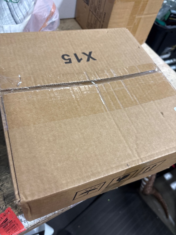 Photo 1 of 10 oz Embossed Glass Candle Container with Bamboo Lids and Labels,Orange Candle Jars for Making Candles,Mandala Design - Pack of 9