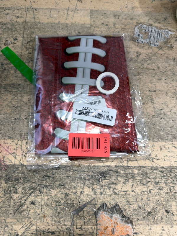 Photo 1 of 10 Pieces Football Balloon Set Football Trophy Foil Balloons Football Party Decorations for Tailgate Game Day Super Bowl Sports Football Themed Party Decorations Supplies