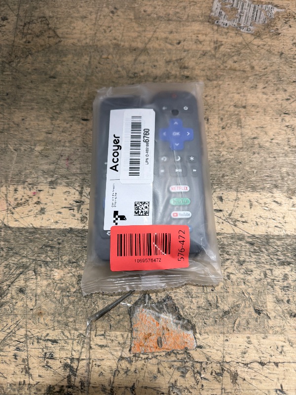 Photo 1 of (Pack of 2) Replacement Remote Control Only for Roku TV, Compatible for TCL Roku/Hisense Roku/Onn Roku/Sharp Roku/Element Roku/Westinghouse Roku/Philips Roku Smart TVs (Not for Roku Stick and Box)