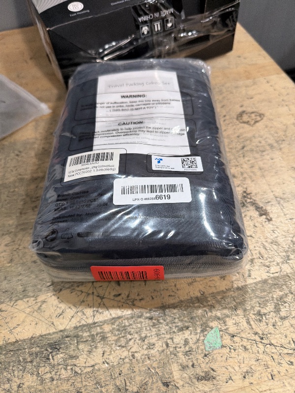 Photo 1 of 10 Set Compression Packing Cubes for Travel Essentials,Compressible Expandable Packing Cubes for Suitcase,OlarHike Luggage Organizer Bags for Travel,Handy Helper for Organizing Clothes(Black)