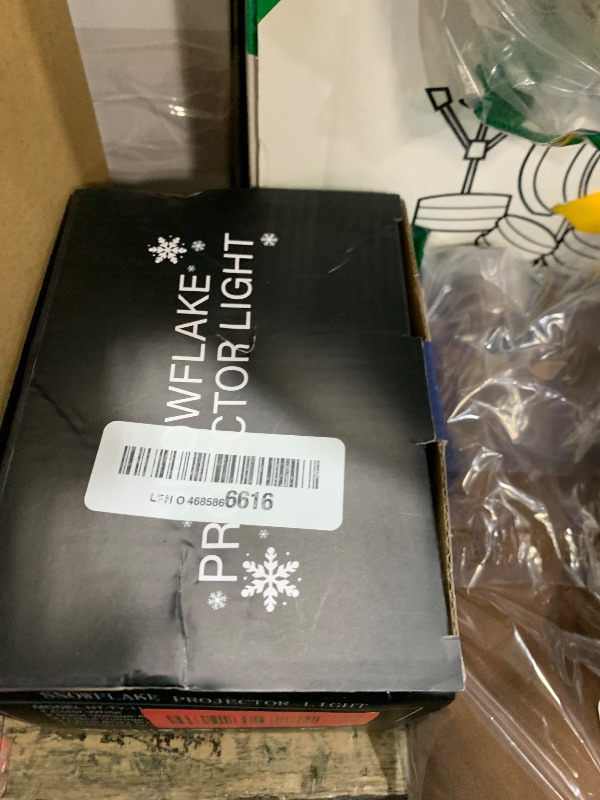 Photo 1 of ?LILNIAGY Christmas Decorations Outdoor Christmas Projector Lights Snowflake Projector, IP65 Waterproof & Adjustable Christmas Lights for Outdoor Christmas Decorations Home Party Garden Xmas Decor