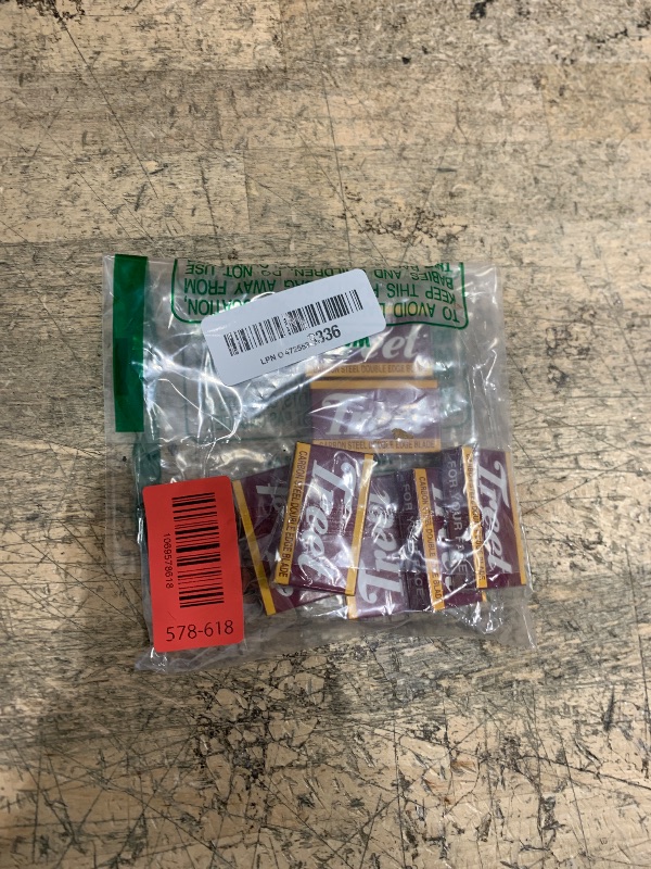 Photo 1 of 100 Treet Carbon Steel"The Black Beauty" Double Edge Safety Razor Blades