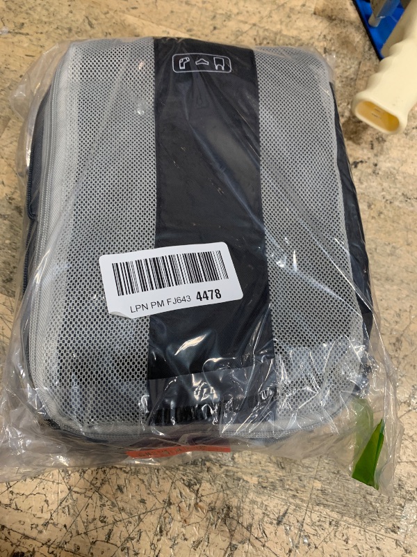 Photo 1 of 10 Set Compression Packing Cubes for Travel Essentials,Compressible Expandable Packing Cubes for Suitcase,OlarHike Luggage Organizer Bags for Travel,Handy Helper for Organizing Clothes(Black)