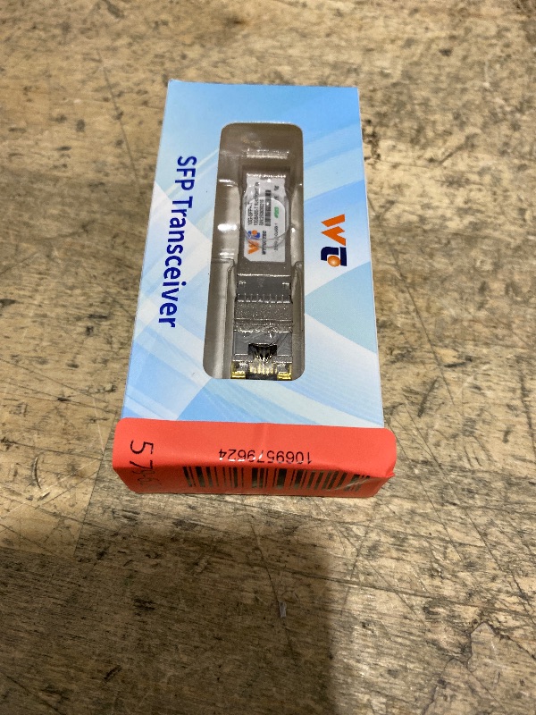 Photo 1 of ??-????? 10Gb SFP+ to RJ-45 Module Transceiver up to 262Ft (80m), 1.25/2.5/5/10G-T Copper SFP+ CAT6a Module, Auto-Negotiation, for Cisco SFP-10G-T-S, Meraki, TP-Link, Mikrotik, Netgear and More