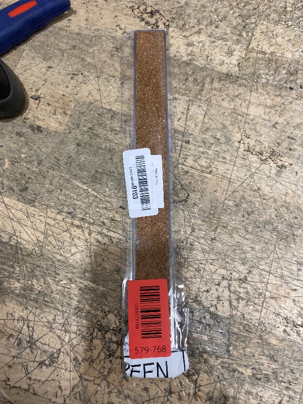 Photo 1 of 12-Inch Stainless Steel Metal Ruler with Non-Slip Cork Backing - 1 Pack