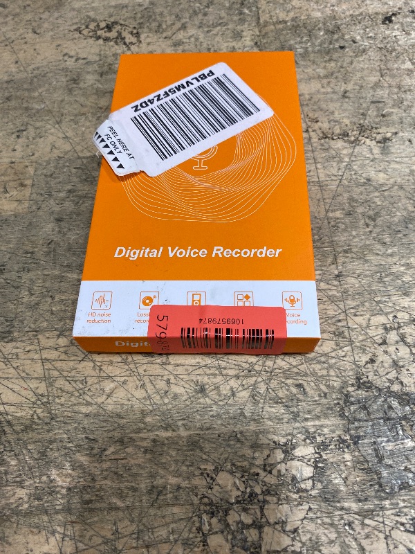 Photo 1 of 128G (9800 Hour) Voice Activated Recorder, Double-Sided Magnetic Voice Recorder with Playback, Audio Recorder with AI-Intelligent Noise Reduction, 70H Continuous for Lectures, Meetings