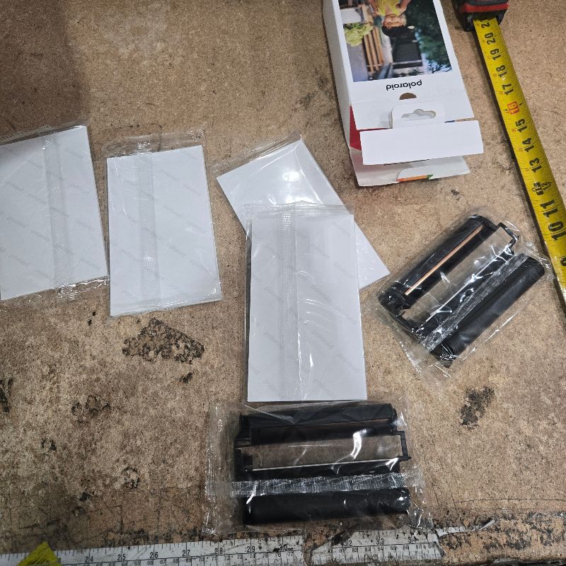 Photo 1 of ***MISSING PRINTER*** Polaroid Hi-Print Bluetooth 4x6 Photo Printer + Photo Paper Bundle (80 Sheets Included) (6552)