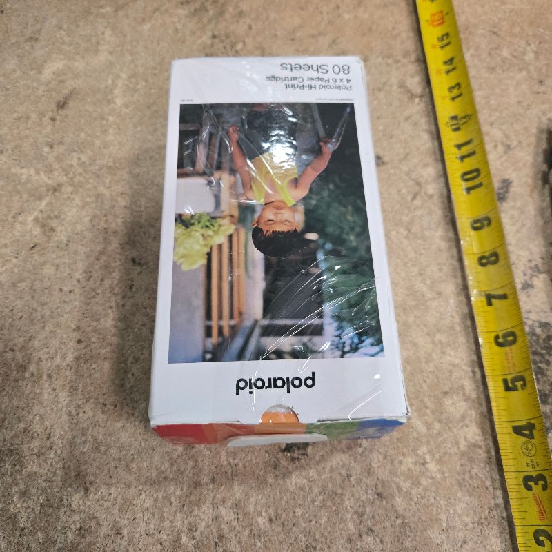 Photo 1 of ***MISSING PRINTER*** Polaroid Hi-Print Bluetooth 4x6 Photo Printer + Photo Paper Bundle (80 Sheets Included) (6552)