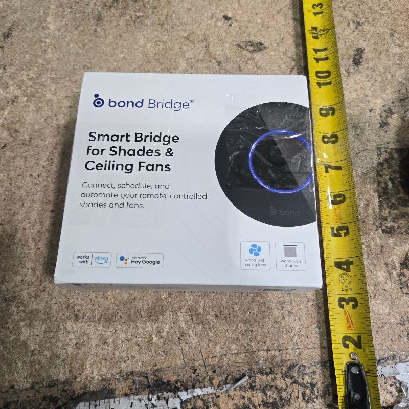 Photo 1 of **FACTORY SEALED** BOND | Add Wifi to Ceiling Fan, Fireplace or Motorized shades | Works with Alexa, Google Home | Remote Control with App | Works with iPhone or Android