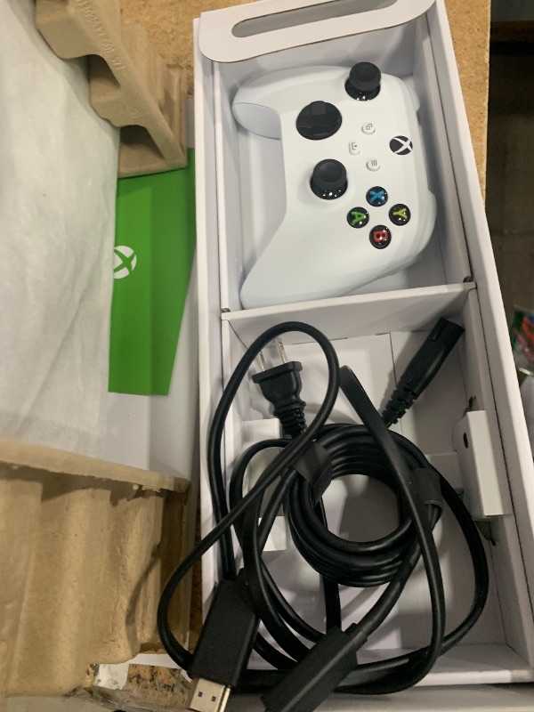 Photo 1 of *** PARTS ONLY *** Xbox Series S - All Digital Gaming Console - 1TB SSD - Includes Wireless Controller - 120FPS - Robot White