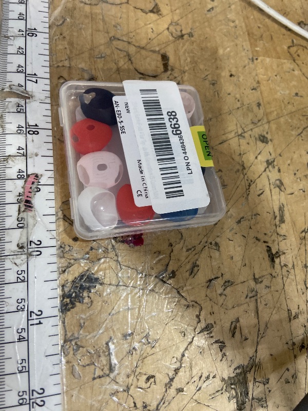 Photo 1 of [5 Pairs] for AirPods 4 Ear Tips Covers Sport Anti Slip Anti Scratche Skin Soft Silicone Eartip AirPods 4 Gen Earbuds Accessories Compatible with Apple AirPods 4th Generation (5 Colors Mix)