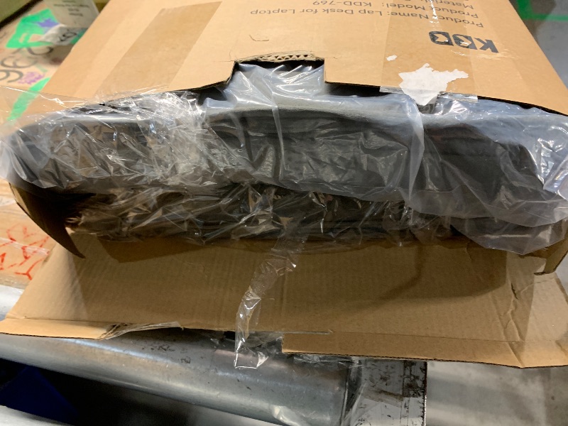 Photo 1 of ***(HEAVILY USED/ MINOR DAMAGE)***
***PARTIAL SET - PRICE ADJUSTED***
KDD Laptop Lap Desk with Cushion, Laptop Table with Storage for Bed & Sofa, Adjustable Lap Pillow Stand with Anti-Slip Strip & Cell Phone/Tablet Slot for Home Office College