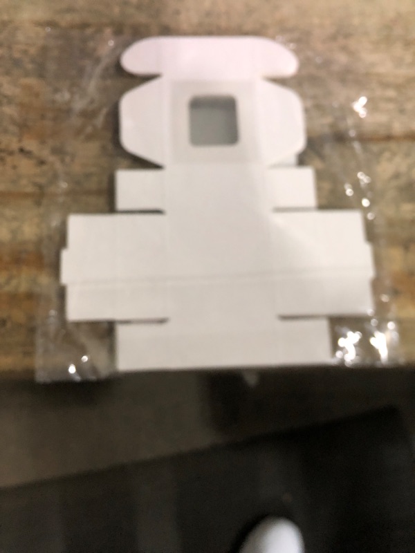 Photo 1 of 10 Packs 5x5x2.5cm White Cookie Boxes, Bakery Boxes with Window, Mini Cake Boxes, Food Container Boxes for Cookies, Pastry, Pie, Strawberries, Donuts, Candy, Desserts, Small Cake