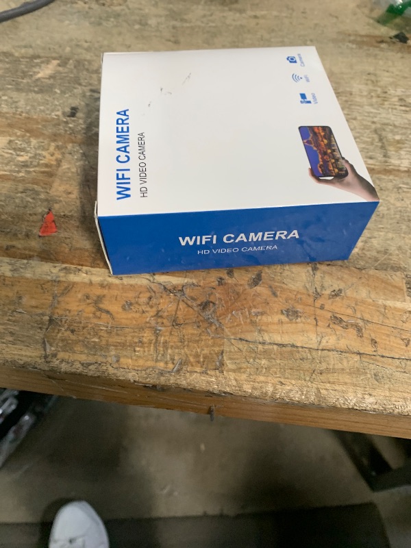 Photo 1 of 1080P HD Mini WiFi Camera - Night Vision Included, Motion Detection Remote Monitoring 160° Wide Angle Micro Monitor Small Cam for Baby Room Home Office Warehouse (1PCS)