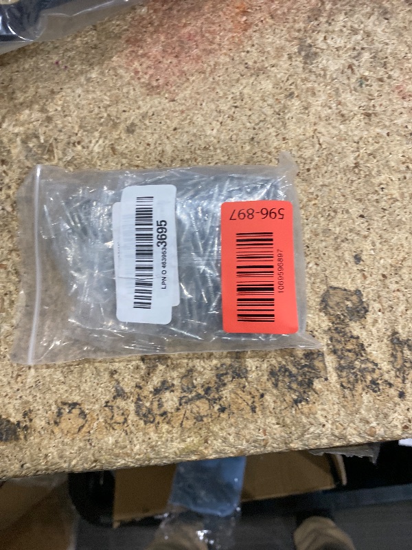 Photo 1 of 300-Pack Double Headed Skirting Nails with 3 Sleeve Tool - Invisible Double-Headed Nails Screws for Seamless Wood & MDF Baseboard Installation (Traceless Trim Nails)