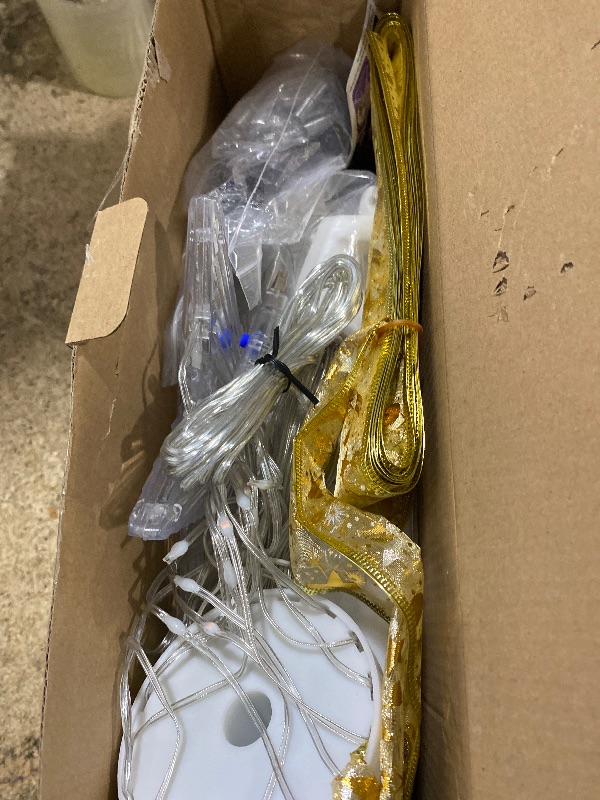 Photo 1 of [11 Modes & Timer] 6 FT LED Christmas Tree Cone Lights Color Changing, 180 LED Outdoor Christmas Cone Tree with 11 Modes Timer Remote for Indoor Outside Yard Porch Xmas Decor Multicolor & Warm White