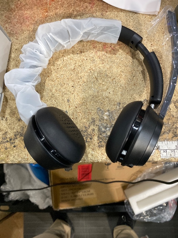 Photo 1 of (Upgraded Version) Wireless Headset, Bluetooth Headset with Noise Cancelling Microphone, Best Headphones with Mic Mute & USB Dongle for PC/Computer/Laptop/Cell Phones/Remote Work/Call Center