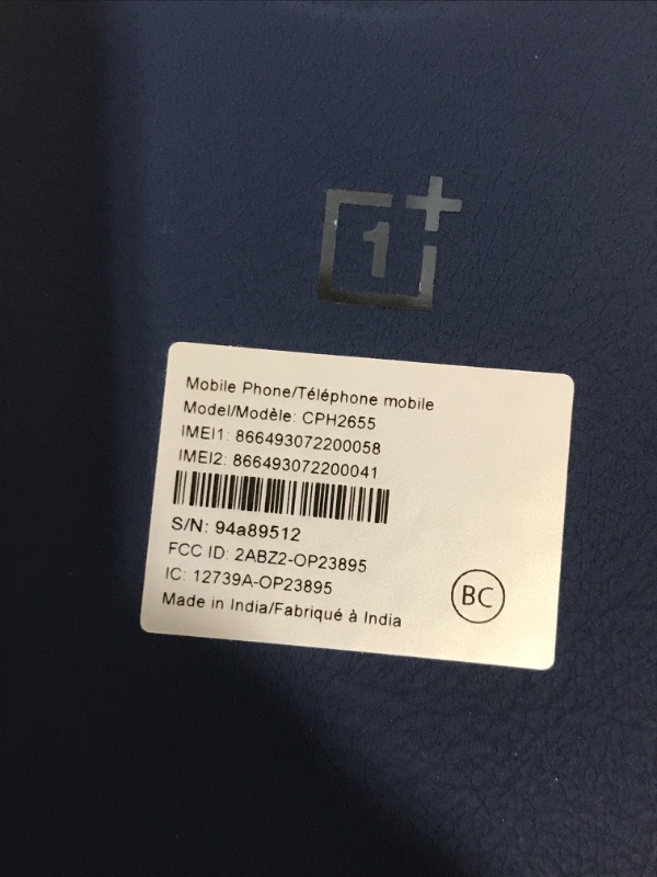 Photo 1 of ***TURNS ON/NEEDS WI-FI TO OPEN **
OnePlus 13,16GB RAM + 512GB Storage,Dual-SIM,Unlocked Android Smartphone, Snapdragon 8 Elite, 80W SUPERVOOC Fast Charging and 50W AIRVOOC Charging, Advanced Hasselblad Camera, 2025, Midnight Ocean