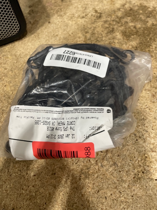 Photo 1 of 10 Pcs 4'' Short Mini Heavy Duty Bungee Cords with 180 lbs Max Break Strength & Rust Resistant Steel Hooks, Black Small UV Resistant Bungee Straps with 6mm Diameter, Perfect for Small Items & Tools