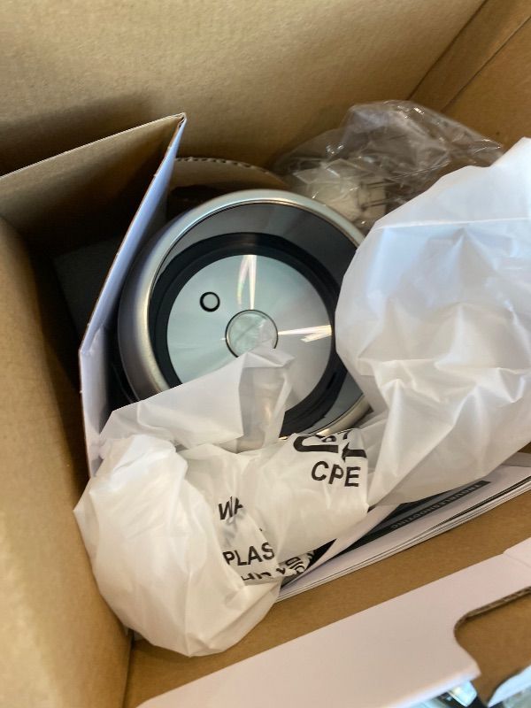 Photo 1 of ***MISSING POT*** Maestri House Milk Frother, Variable Temp and Froth Thickness DualFro 600 Milk Frother Steamer, 21OZ Smart Touch Control Milk Warmer, Dishwasher Safe, Memory Function for Latte&Hot Chocolate (White)