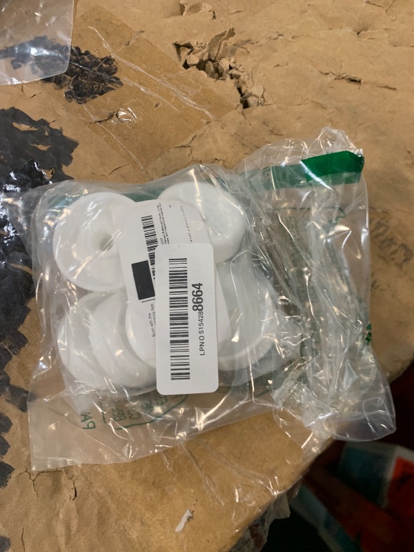 Photo 1 of (8 Pack) Exact Replacement Dishwasher Dishrack Rollers and Studs - Lower Rack Wheel Kit Compatible with GE, Kenmore, and Hotpoint Dishwashers Part Number WD35X21038