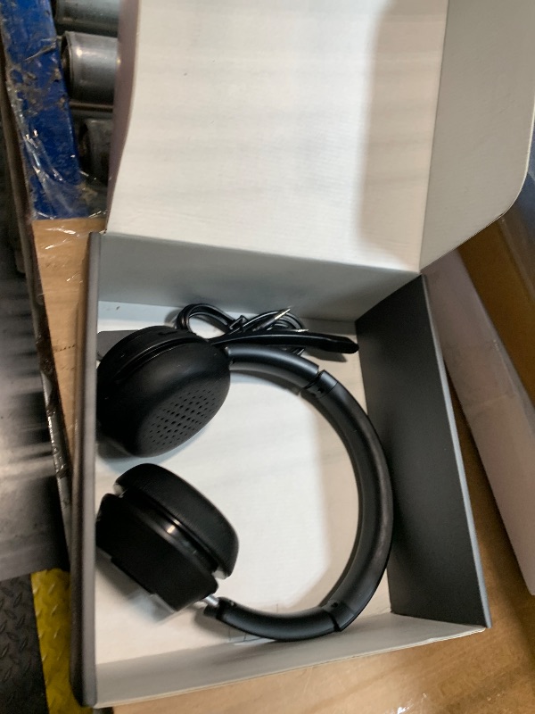 Photo 1 of (Upgraded Version) Wireless Headset, Bluetooth Headset with Noise Cancelling Microphone, Best Headphones with Mic Mute & USB Dongle for PC/Computer/Laptop/Cell Phones/Remote Work/Call Center