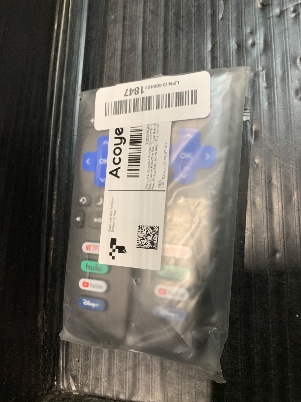 Photo 1 of (Pack of 2) Replacement Remote Control Only for Roku TV, Compatible for TCL Roku/Hisense Roku/Onn Roku/Sharp Roku/Element Roku/Westinghouse Roku/Philips Roku Smart TVs (Not for Roku Stick and Box)