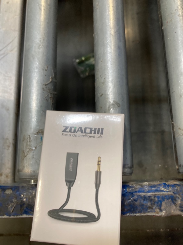 Photo 1 of *****FACTORY SEALED*****
ZOACHII Bluetooth 5.4 Car Aux Adapter, Handsfree Calls, Wireless Music Streaming for Car Home Stereo Speakers Audio System