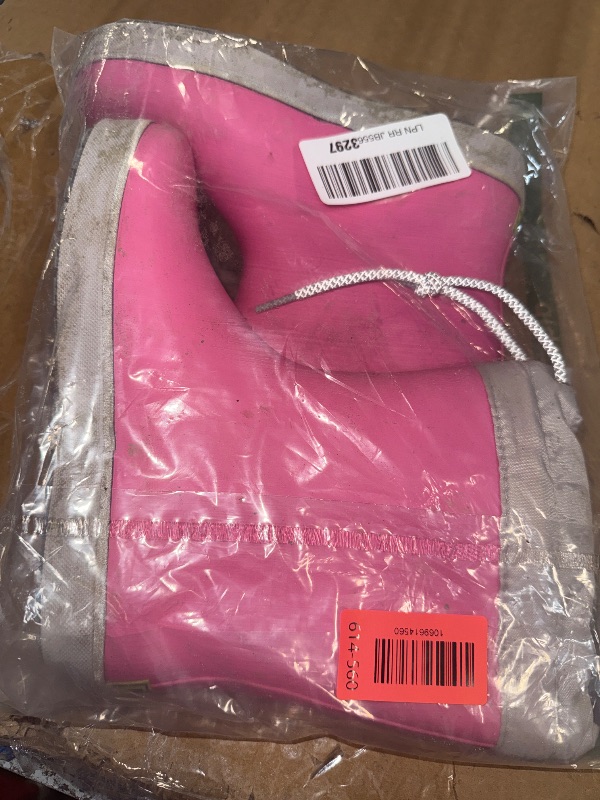 Photo 1 of ** UNCLEAN**Western Chief Kids Element Waterproof Boot, Pink, 4