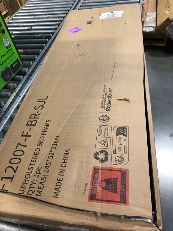 Photo 1 of 

**SIMILAR**
SHA CERLIN 14 Inch Queen Size Metal Platform Bed Frame with Wooden Headboard and Footboard, Mattress Foundation, No Box Spring Needed, Large Under Bed.