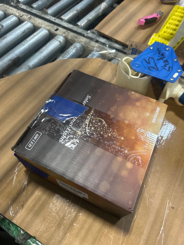 Photo 1 of ***NOT FUNCTIONAL, SELLING FOR PARTS, FINAL SALE***JMEXSUSS 600 LED Solar Christmas Lights Outdoor, 206.7 ft Multi Colored Christmas Lights Outdoor Waterproof, 8 Modes Solar String Light for Outside Garden Yard Patio Tree Xmas Decorations***NOT FUNCTIONAL