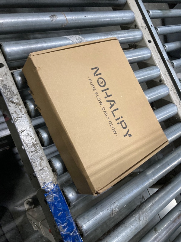 Photo 1 of *MISSING PARTS - see clerk notes*
NOHALIPY Widespread 8 Inch Brushed Nickel Bathroom Sink Faucet, Waterfall Nickel Stainless Steel Bathroom Faucet for Sink 3 Hole, Vanity Lavatory Sink Faucets with Drain & Water Hoses
