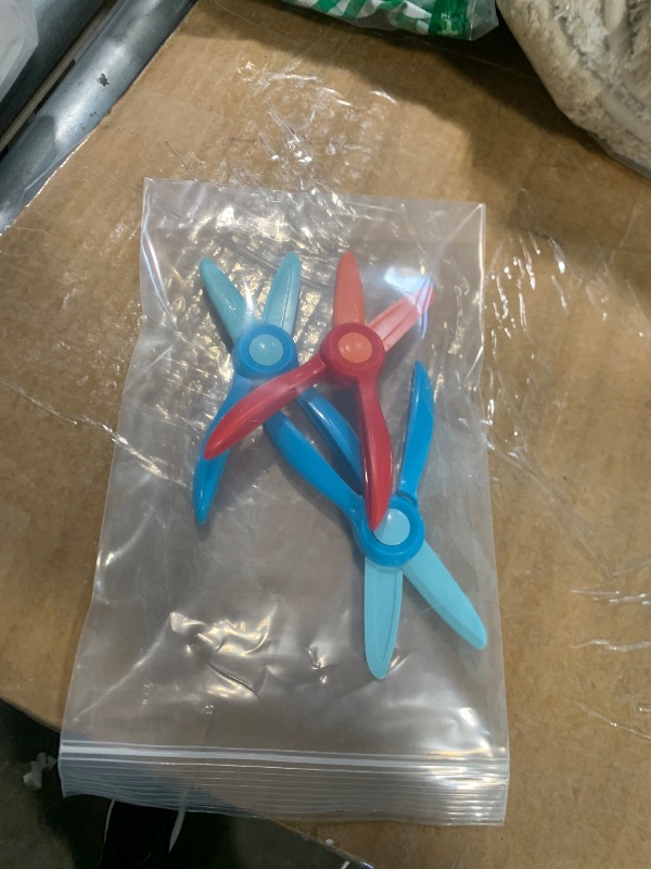 Photo 1 of  **three plastic toy scissors for children ***