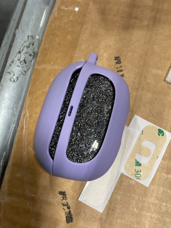 Photo 1 of ***Key chain missing*** SURITCH Case for Raycon Everyday Earbuds (2024 Edition), Shockproof Magnetic Case for Raycon Bluetooth True Wireless in-Ear Buds Headphones, Protective Cover with Magnetic Lid Lock & Carabiner, Purple