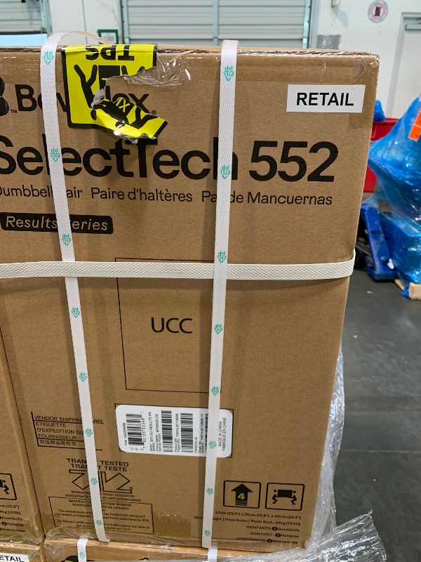 Photo 1 of ** FACTORY SEALED***BowFlex Results Series 552 SelectTech Dumbbells (Pair)