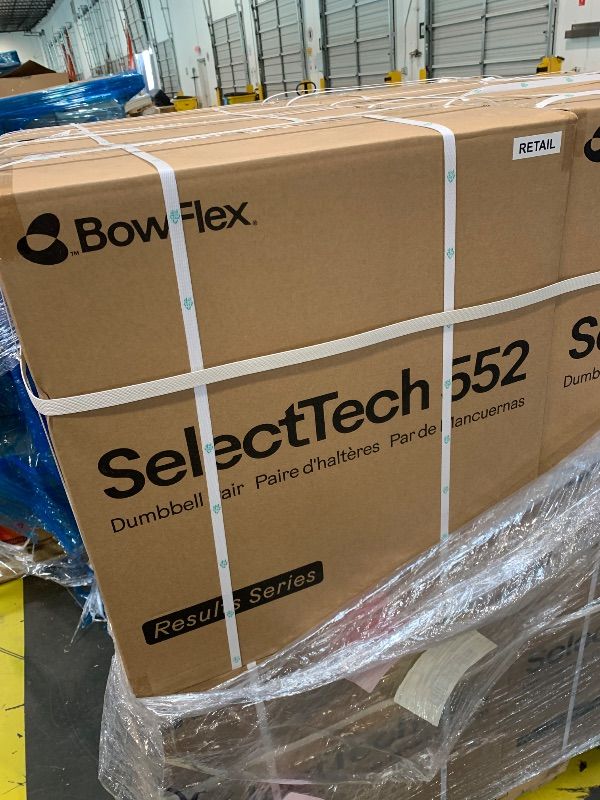 Photo 1 of ** FACTORY SEALED***BowFlex Results Series 552 SelectTech Dumbbells (Pair)