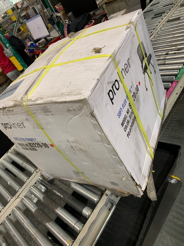 Photo 1 of ***FACTORY SEALED*** Office Star Deluxe Ventilated Plastic Wrap Around Back Folding Nesting Chair 2 Pack, Coal FreeFlex Fabric