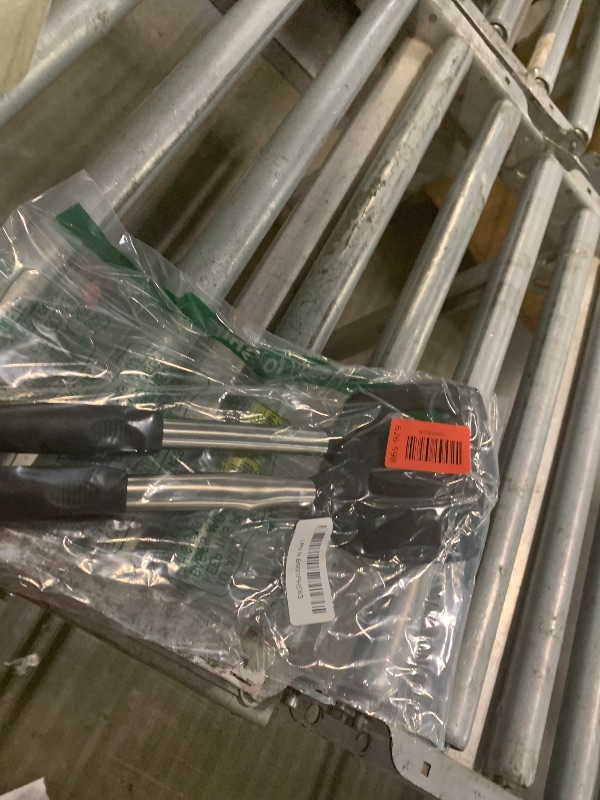 Photo 1 of ** SOLD AS IS NO REFUND/RETURN** SEE COEMMENTS!
2 Pack Spatulas, Solid & Slotted Silicone Spatula Set, Stainless Steel Handle Coated with Silicone, Non Stick Turners, Heat Resistant Rubber Spatulas for Fish, Eggs, Pancakes, WOK, Black