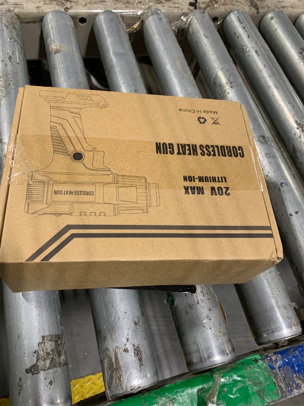 Photo 1 of ?380W?1022°F & 572°F?Cordless Heat Gun Compatible with Milwaukee M18 18V Battery, Portable Hot Air Gun Fast Heating Dual Temp with LED Light 4 Nozzles for Shrink Tubing, Resin, Vinyl Wrap (No Battery)