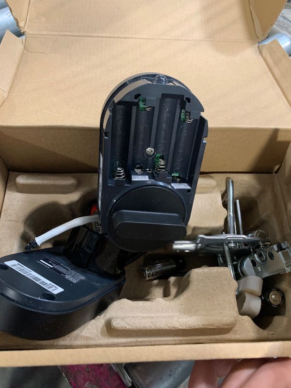 Photo 1 of ***NOT WORKING*** Yale Matte Black Keyed Deadbolt Smart Lock with Google Matter, YRD510-MT1-BLK