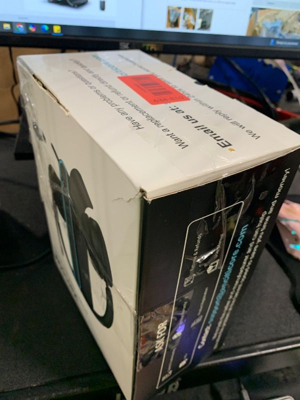 Photo 1 of ***SPEAKERS DEFECTIVE, SELLING FOR PARTS, FINAL SALE***Bluetooth Headset, Wireless Headset with Mic for Work, Qualcomm Chipeset Dongle, V5.4 Headsets with Microphone for Work, Wireless Noise Cancelling Headphones Busy/Mute Light for PC Computer Office WFH