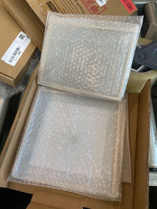 Photo 1 of ***ONE GOLD ONE SILVER*** Gold 8x8" Floating Frame 2 Pack for Photo size(5x5'',6x6'' 8x8''),Adjustable Tabletop/Shelf floating Picture Frame,Classy Metal Gift Frames for Wedding,Thanksgiving,Christmas,Birthady,Home or Office Decor.