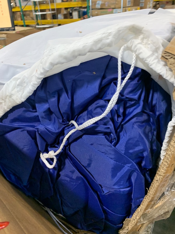 Photo 1 of **UNKNOWN IF BLOWER IS INCLUDED** **NOT TESTED** MWE Large Inflatable Nightclub 26x16x14Ft with Blower,Inflatable Party Tent Disco Cube, Air Cube House for Event Birthday Wedding Party,Quick Inflation and Storage Shelter (White, 26x16x14FT)