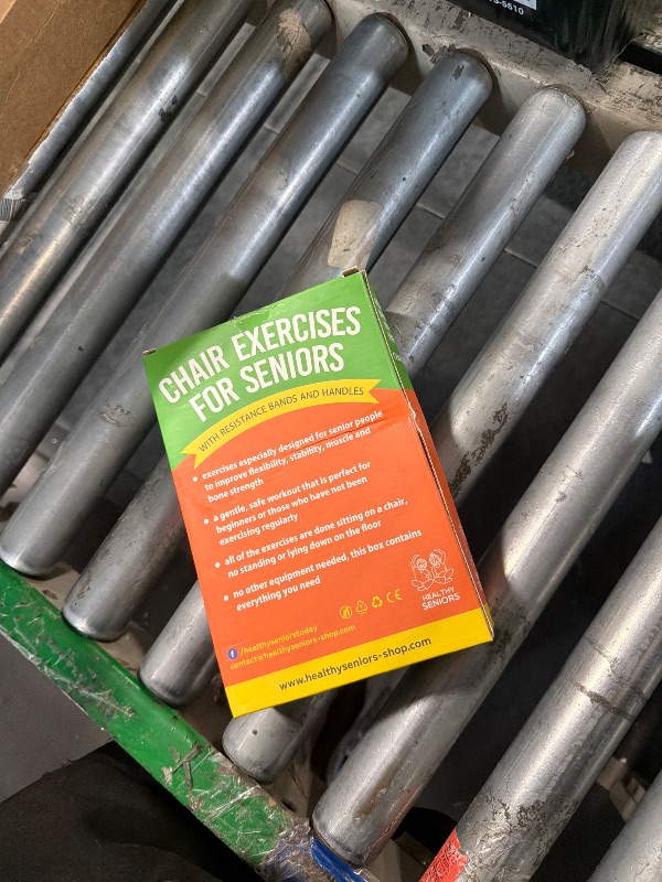 Photo 1 of *MISSING PARTS*
Healthy Seniors Chair Exercise Program with Two Resistance Bands, Handles and Printed Exercise Guide. Suitable for Rehab or Physical Therapy. Thoughtful Gift for Grandma or Grandpa